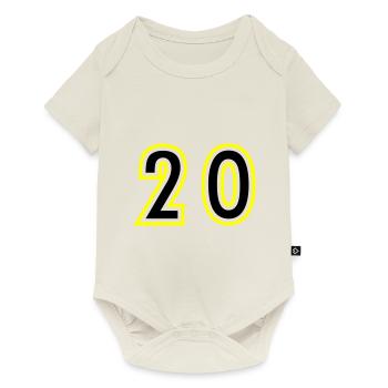 20 Number College - Baby Premium short-sleeve bodysuit - off white - Front