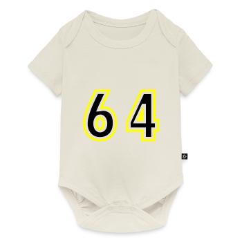 64 Number College - Baby Premium short-sleeve bodysuit - off white - Front