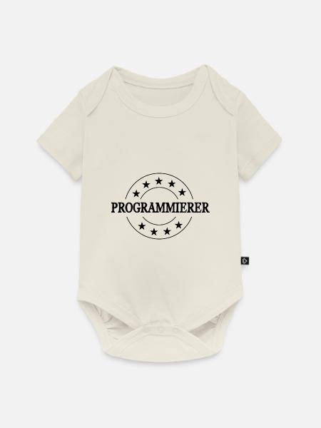 Programmierer Beruf - Baby Premium Kurzarmbody - Naturweiß