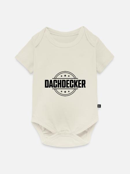 Dachdecker Beruf - Baby Premium Kurzarmbody - Naturweiß