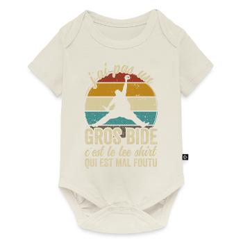 J'ai Pas Un Gros Bide Humour Sarcasme - Baby Premium Kurzarmbody - Naturweiß - Vorne
