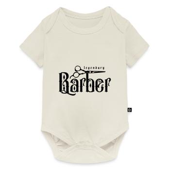 legendary barber - Baby Premium short-sleeve bodysuit - off white - Front