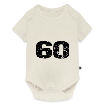 Maillot 60 numéros - Body à manches courtes Premium Bébé - blanc cassé - Devant