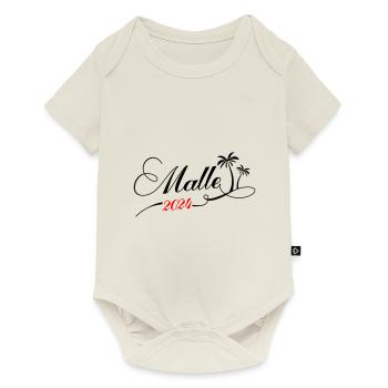 Malle 2024 Team Mallorca - Baby Premium short-sleeve bodysuit - off white - Front