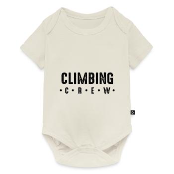 Climbing Crew - Baby Premium short-sleeve bodysuit - off white - Front