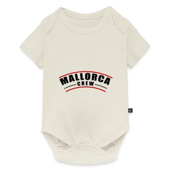 Mallorca Crew - Baby Premium Kurzarmbody - Naturweiß - Vorne