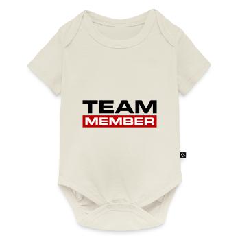 Team Member - Baby Premium short-sleeve bodysuit - off white - Front