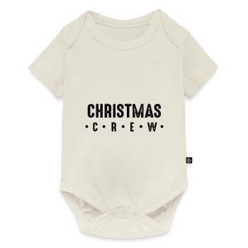 Christmas Crew - Baby Premium short-sleeve bodysuit - off white - Front