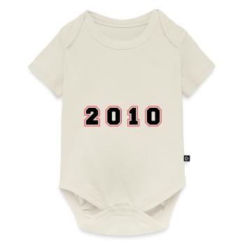 Numéro de l’année 2010 - Body à manches courtes Premium Bébé - blanc cassé - Devant