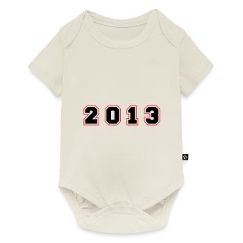 Numéro de l’année 2013 - Body à manches courtes Premium Bébé - blanc cassé - Devant