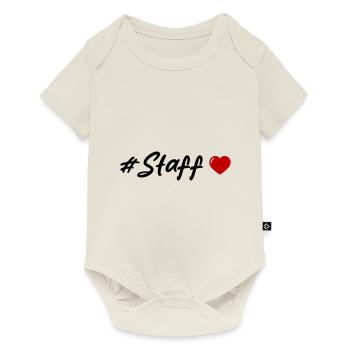 Staff Heart - Baby Premium short-sleeve bodysuit - off white - Front