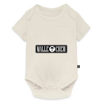 Malle Crew - Baby Premium short-sleeve bodysuit - off white - Front
