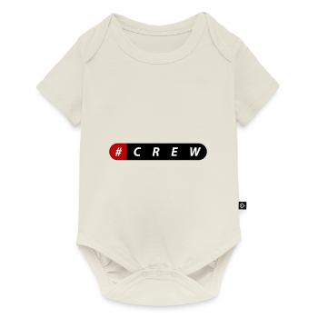 crew - Baby Premium Kurzarmbody - Naturweiß - Vorne