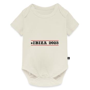 Ibiza 2023 - Baby Premium short-sleeve bodysuit - off white - Front