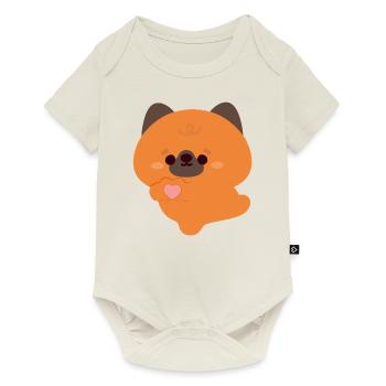 Love German Shepherd - Baby Premium short-sleeve bodysuit - off white - Front