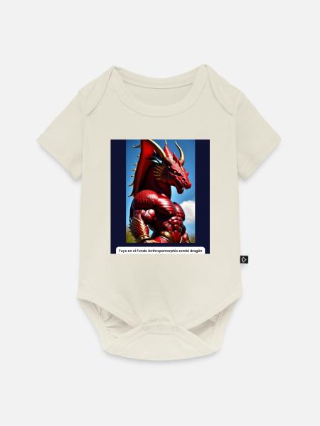 Anthropomorph - Baby Premium Kurzarmbody - Naturweiß