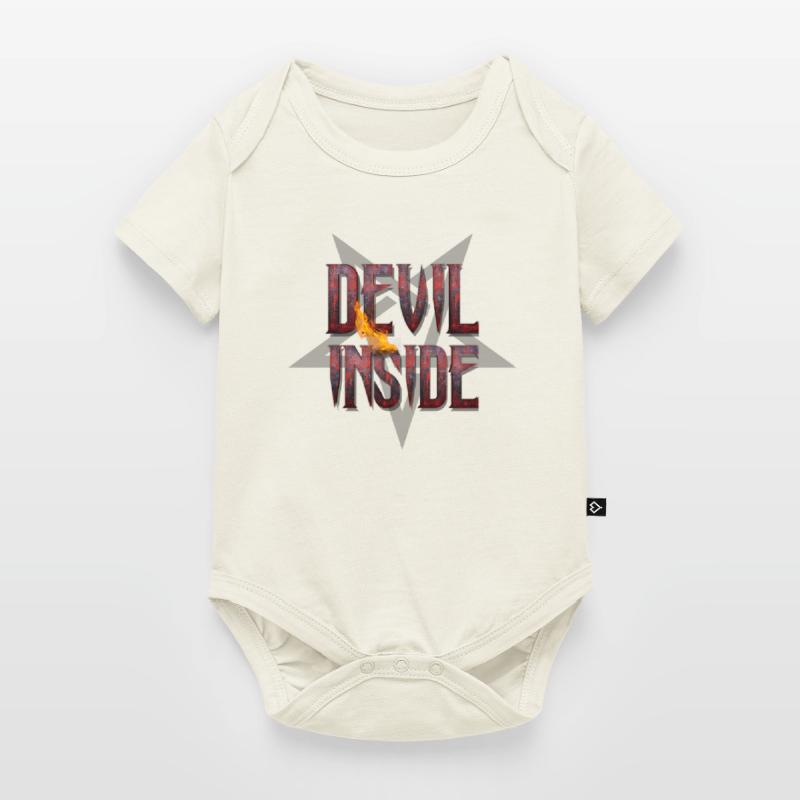 DEVIL INSIDE - Satan / Horror / Devil Baby Premium short-sleeve bodysuit