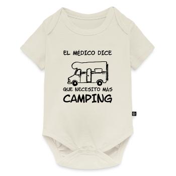 el medico dice - Baby Premium Kurzarmbody - Naturweiß - Vorne