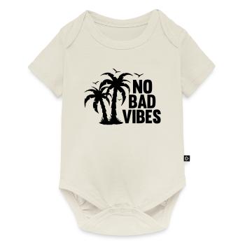 NO BAD VIBES HOLIDAY JOY - Baby Premium short-sleeve bodysuit - off white - Front