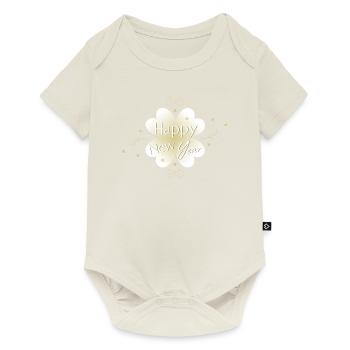 New Year - Baby Premium Kurzarmbody - Naturweiß - Vorne
