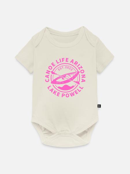 Canoe Life Arizona Design - Baby Premium Kurzarmbody - Naturweiß