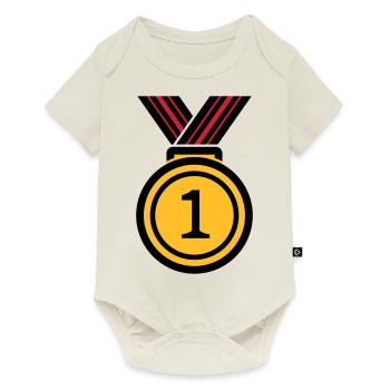 Siegermedallie - Baby Premium short-sleeve bodysuit - off white - Front