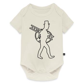 schornsteinfeger - Baby Premium Kurzarmbody - Naturweiß - Vorne