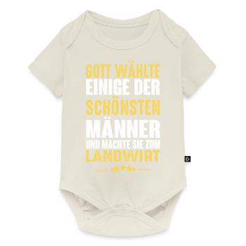 Landwirt - Landwirt - Baby Premium Kurzarmbody - Naturweiß - Vorne