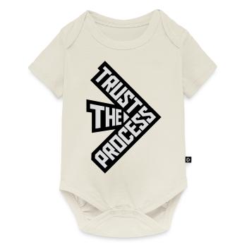 trust the process Quote - Baby Premium short-sleeve bodysuit - off white - Front