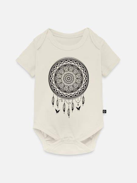Keep Dreaming - Baby Premium Kurzarmbody - Naturweiß