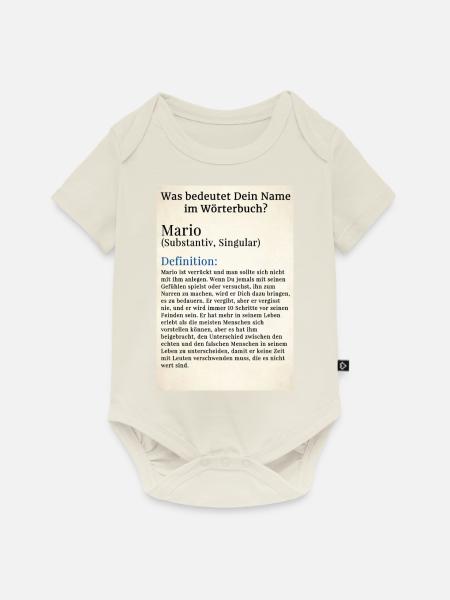 T-shirt design - Baby Premium Kurzarmbody - Naturweiß