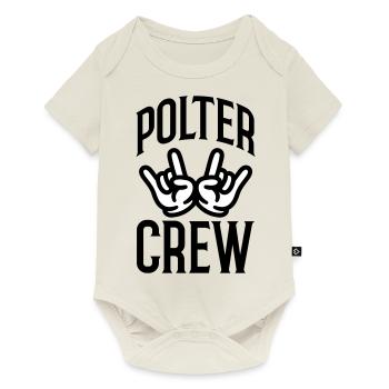 Polter Crew Polterabend - Baby Premium Kurzarmbody - Naturweiß - Vorne