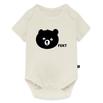 Perfect bear - Baby Premium short-sleeve bodysuit - off white - Front