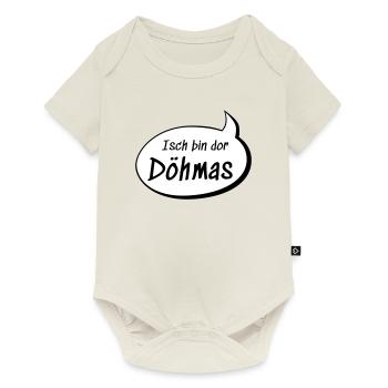 Isch bin dor Döhmas Thomas auf sächsisch lustig - Baby Premium Kurzarmbody - Naturweiß - Vorne