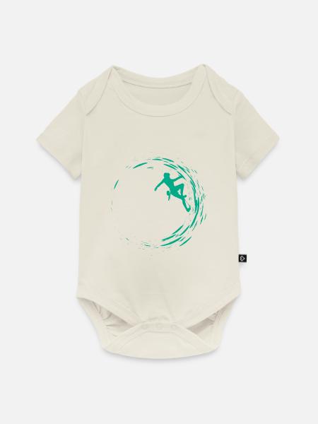 Bouldering - Baby Premium Kurzarmbody - Naturweiß