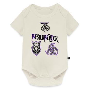 Westerwälder - Baby Premium Kurzarmbody - Naturweiß - Vorne