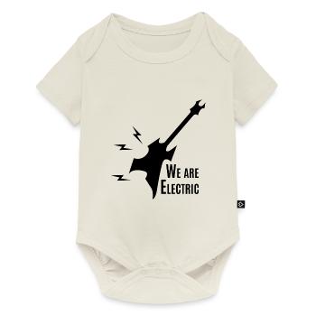 Guitar - Guitar / Heavy Metal / Rock - Baby Premium short-sleeve bodysuit - off white - Front