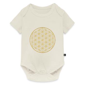 Fleur De La Vie - Solo 3 - Body à manches courtes Premium Bébé - blanc cassé - Devant