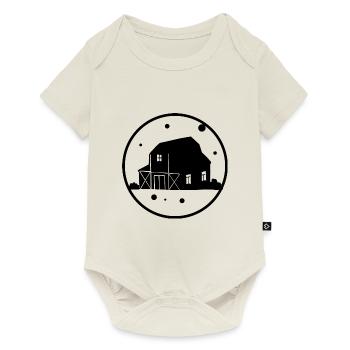 Barn Farm Ranch Holidays Holiday - Baby Premium short-sleeve bodysuit - off white - Front
