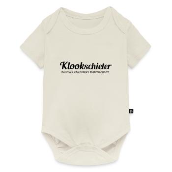 Klookschieter - Baby Premium short-sleeve bodysuit - off white - Front