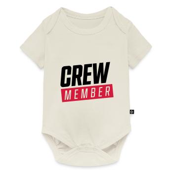 crew member - Baby Premium short-sleeve bodysuit - off white - Front