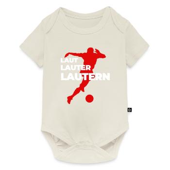 Lautern Verein Kaiserslautern Fußball Lautre Pfalz - Baby Premium Kurzarmbody - Naturweiß - Vorne