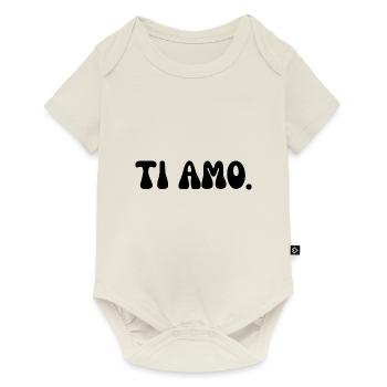 Ti Amo I love you - Baby Premium short-sleeve bodysuit - off white - Front