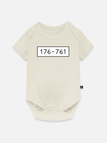 Panzerknacker 6 Nummern Gruppenkostüme Fasching - Baby Premium Kurzarmbody - Naturweiß