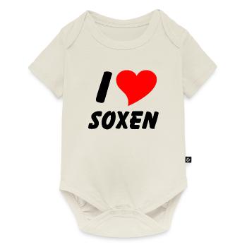 I love Soxen - Transylvania - Transylvania - Baby Premium short-sleeve bodysuit - off white - Front