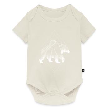 Bear Forest Nature - Gift - Baby Premium short-sleeve bodysuit - off white - Front