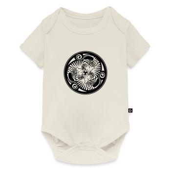 Sleeping kittens, black - Baby Premium short-sleeve bodysuit - off white - Front