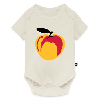 Pèche - Body à manches courtes Premium Bébé - blanc cassé - Devant
