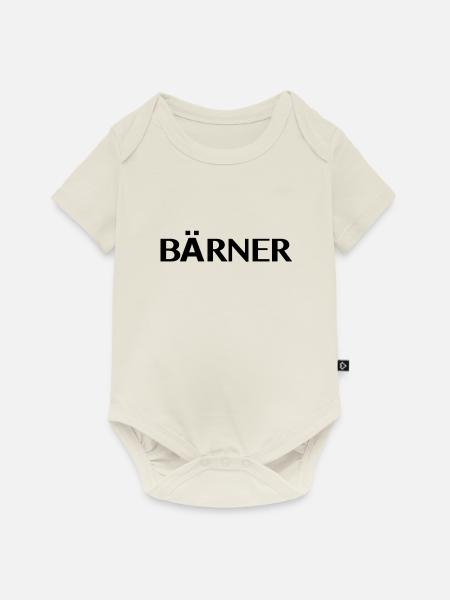 Bärner Bern - Baby Premium Kurzarmbody - Naturweiß