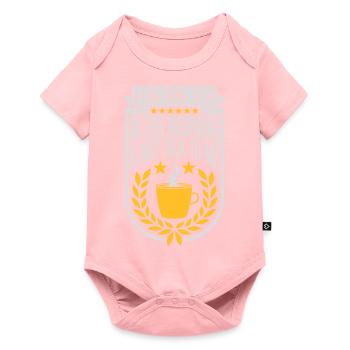 not talk to me - Baby Premium short-sleeve bodysuit - rose - Front